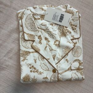 NWT Cozy Earth Bamboo Stretch-Knit Short Sleeve Pajama Set